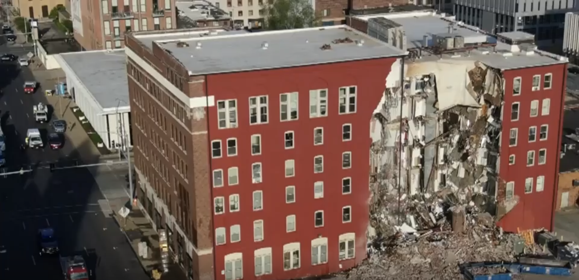 Iowa building collapse