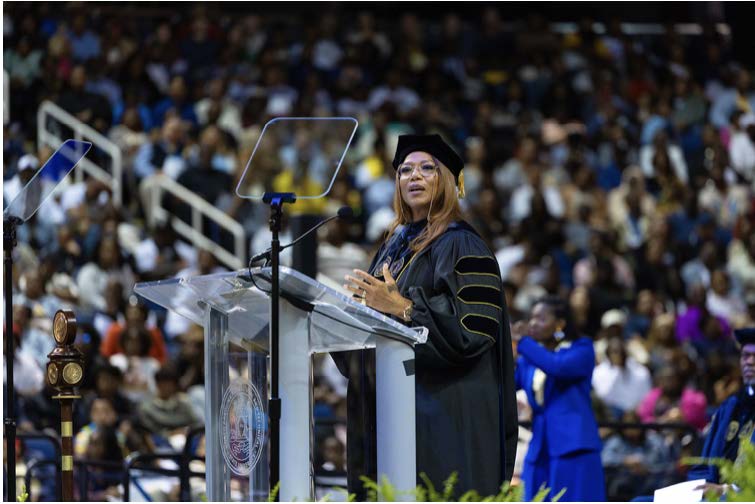 Queen Latifah Delivers High-Energy Commencement Address at NC A&T’s Class of 2026 Ceremony